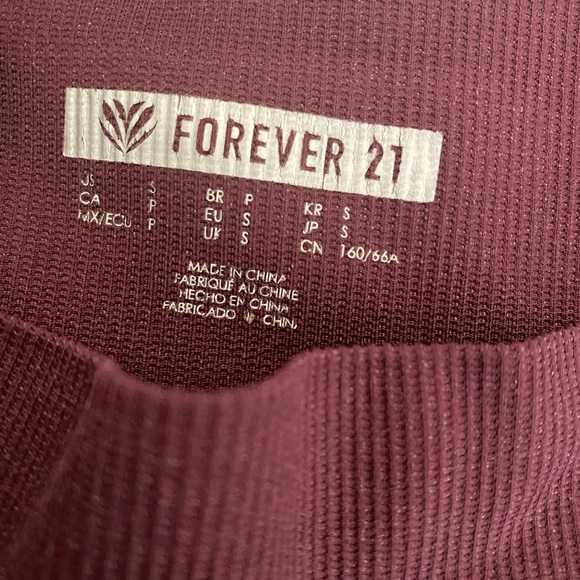 Ombre leggings plum to baby pink size XS - Picture 2 of 3